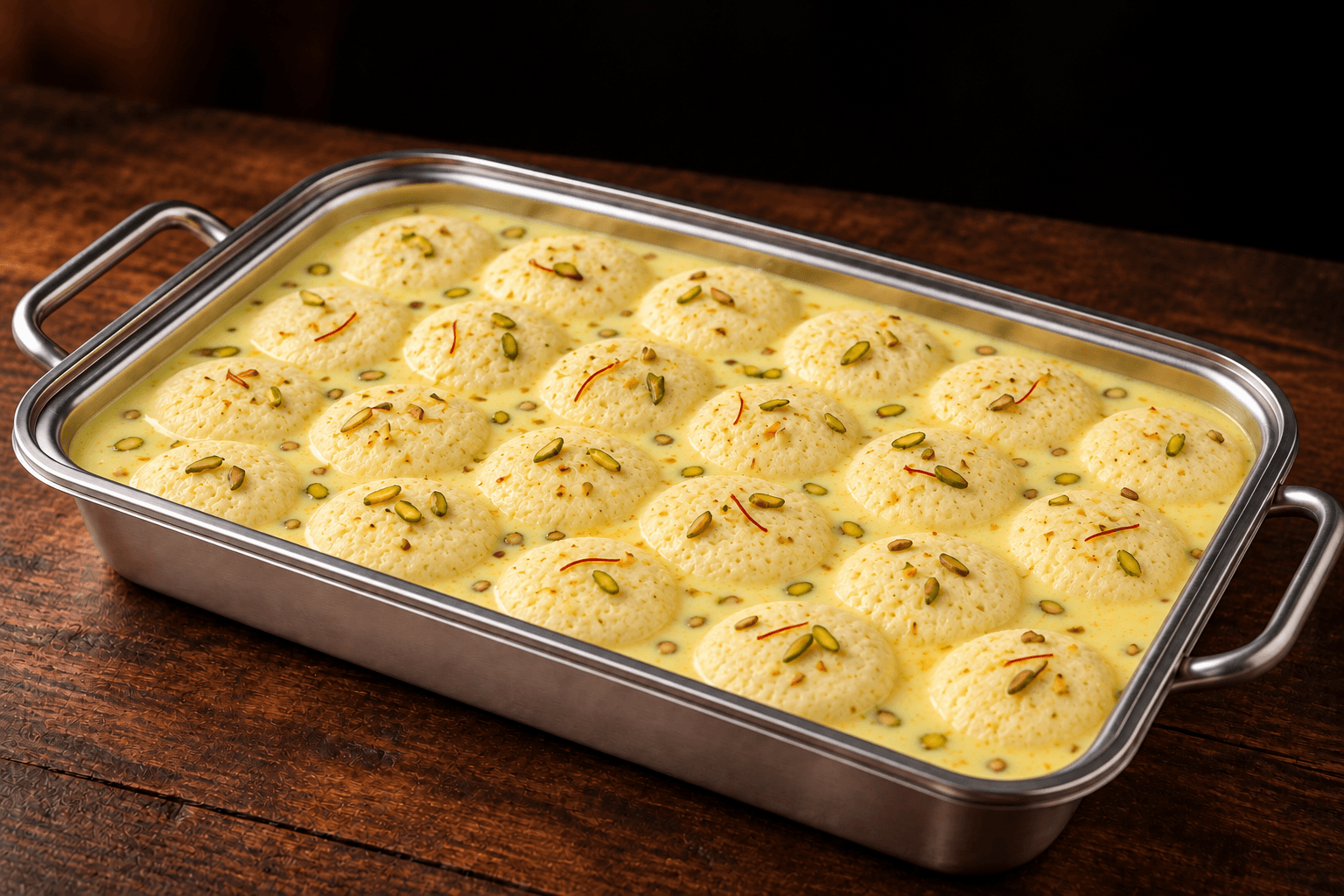 Rasmali Tray, party tray catering selection at India Oven in Citrus Heights