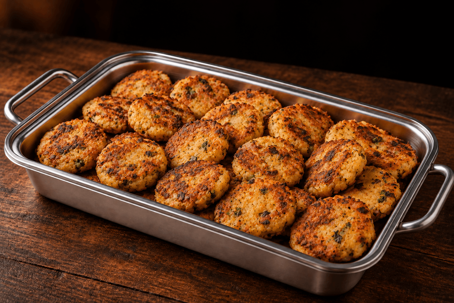 Aloo Tikki Tray, party tray catering selection at India Oven in Citrus Heights
