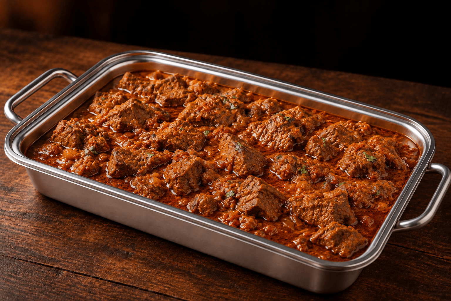Lamb Curry Tray, party tray catering selection at India Oven in Citrus Heights