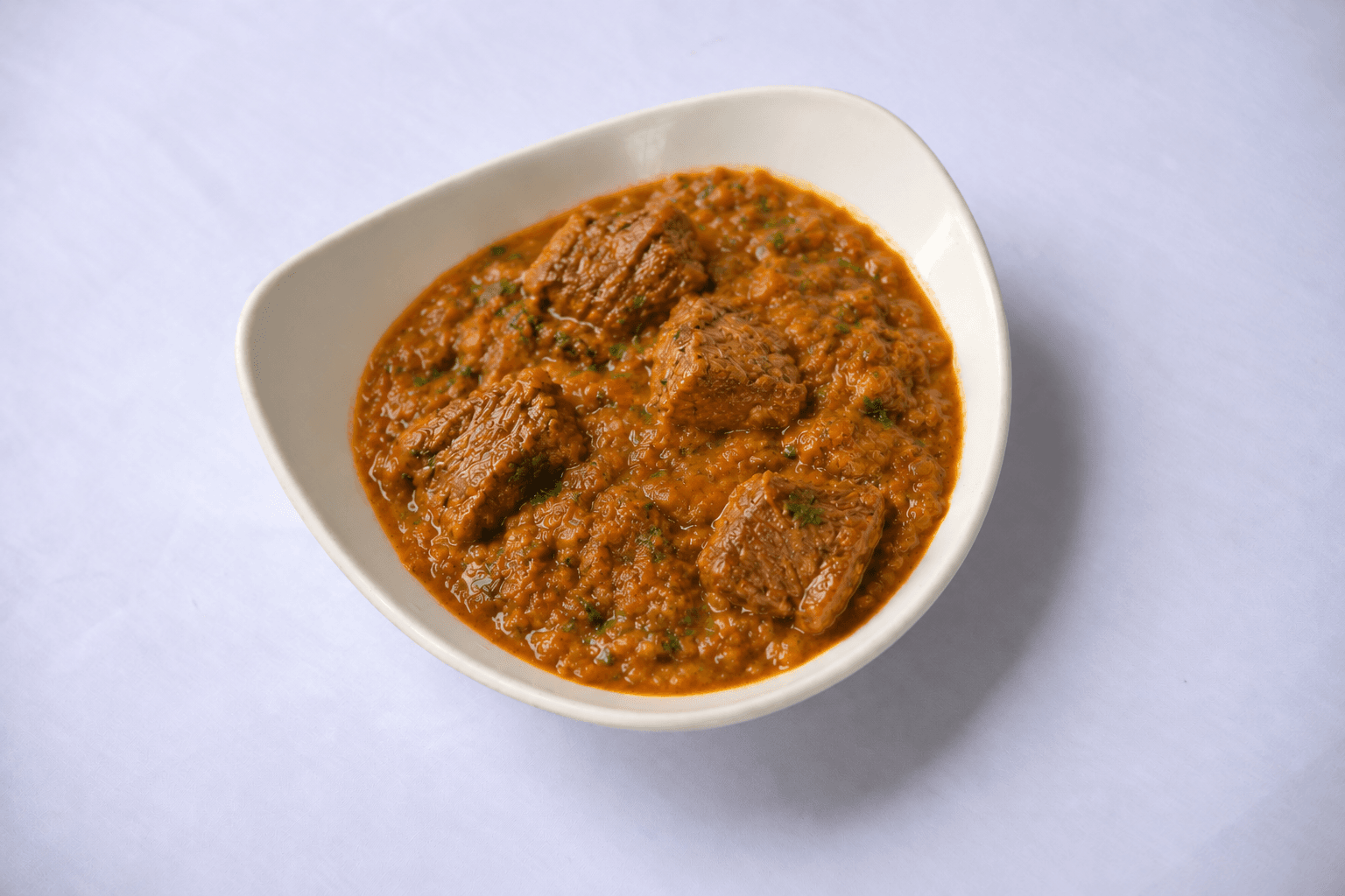 Mango Lamb, served at India Oven Sacramento