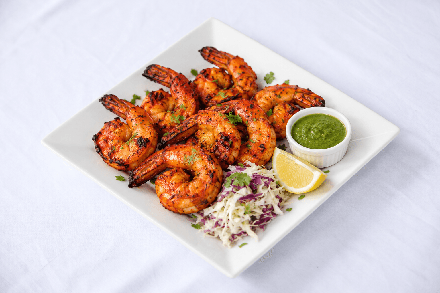 Tandoori Prawans, served at India Oven Sacramento