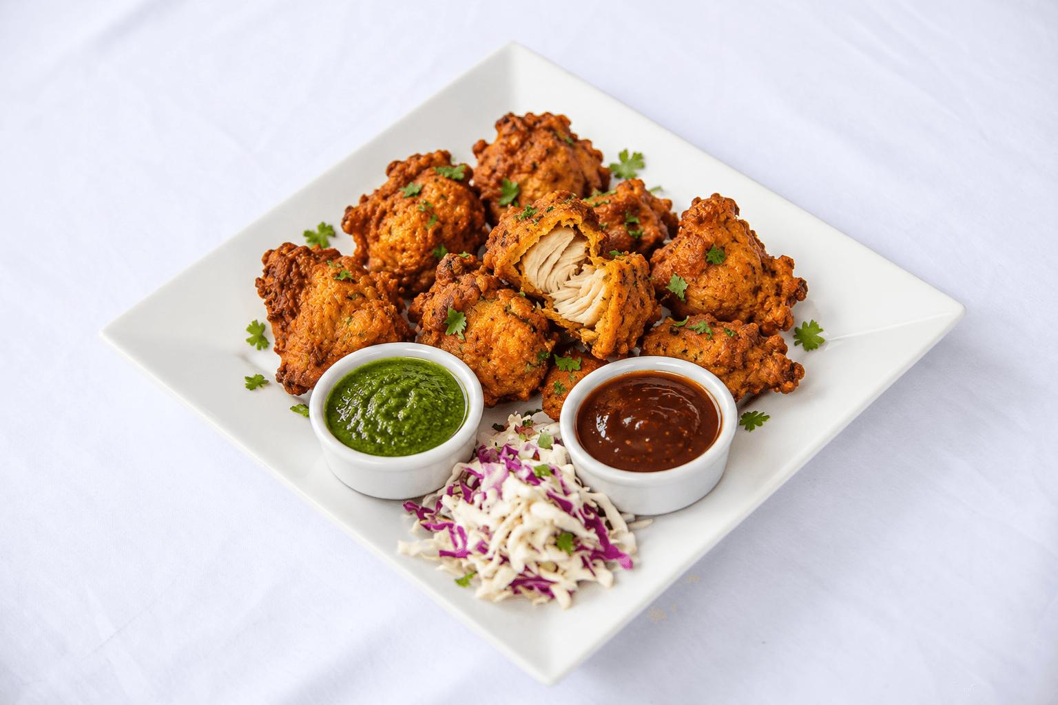 Chicken Pakora, served at India Oven Sacramento