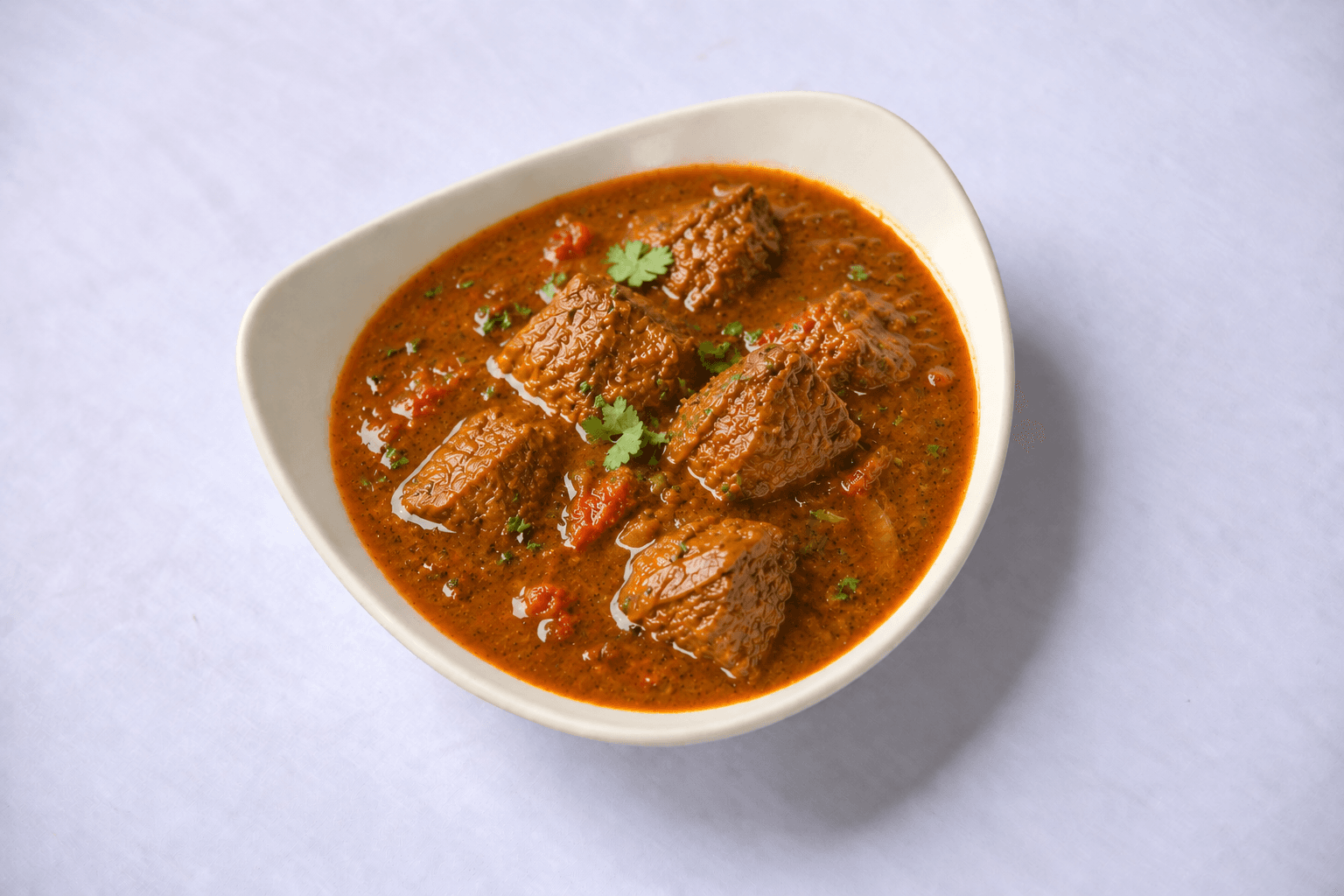 Lamb Curry(no cream), served at India Oven Sacramento