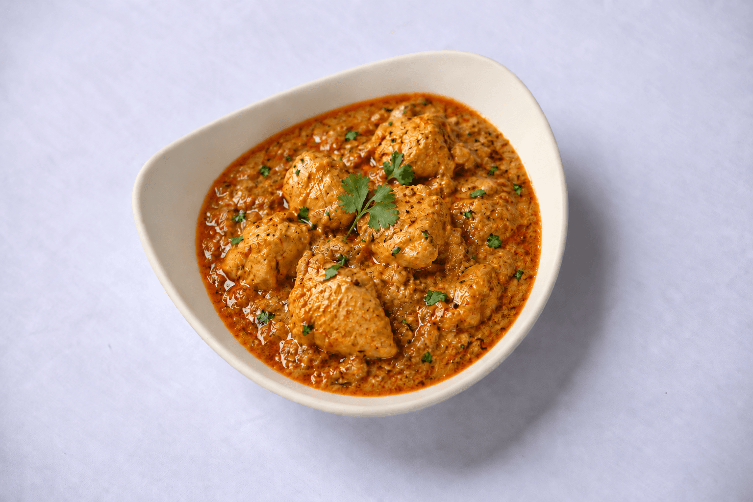 Chicken Korma, served at India Oven Sacramento