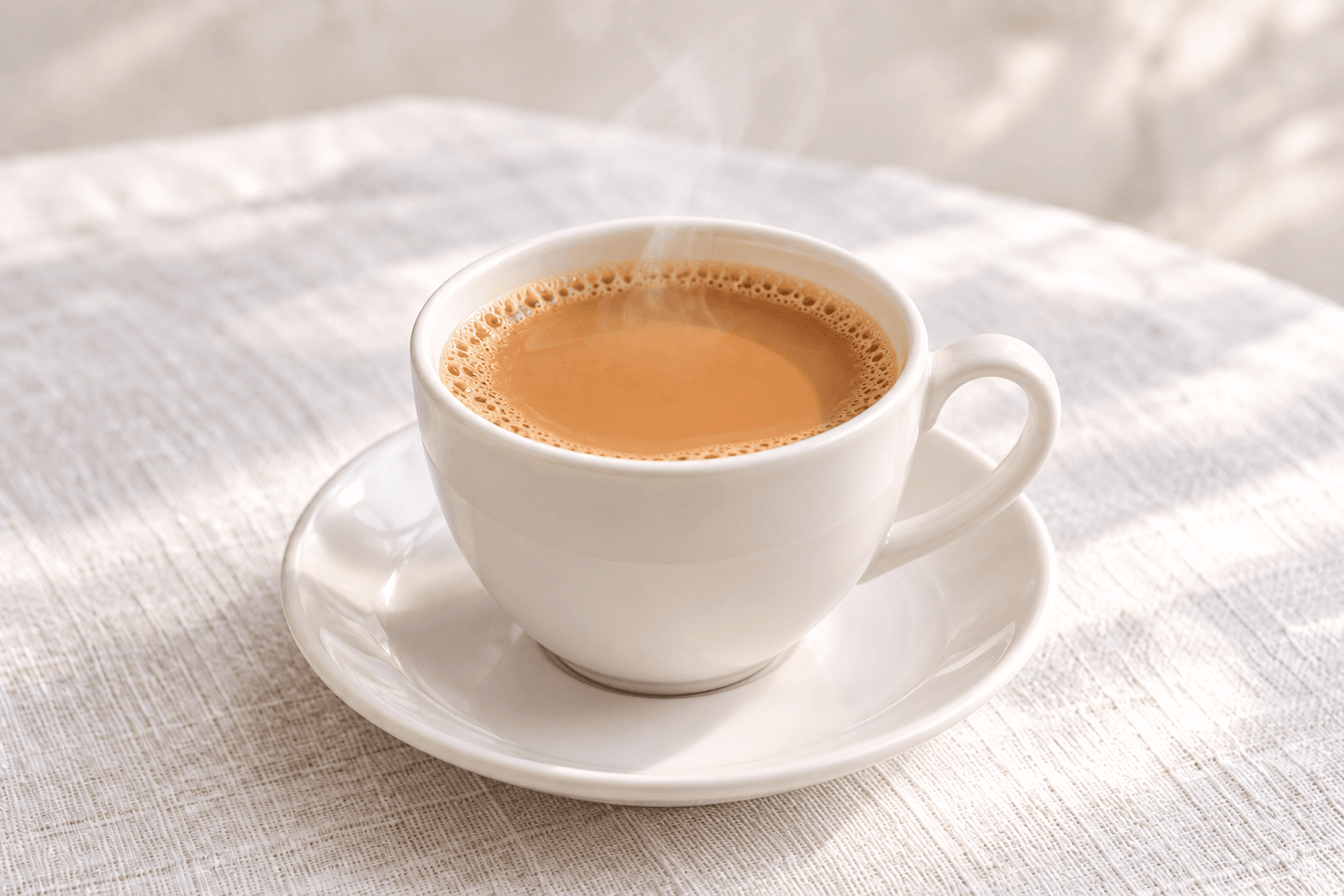 chai, served at India Oven Sacramento