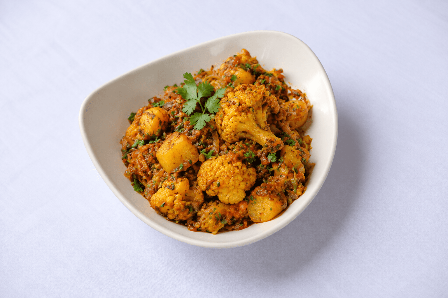 Aloo Gobi, served at India Oven Sacramento