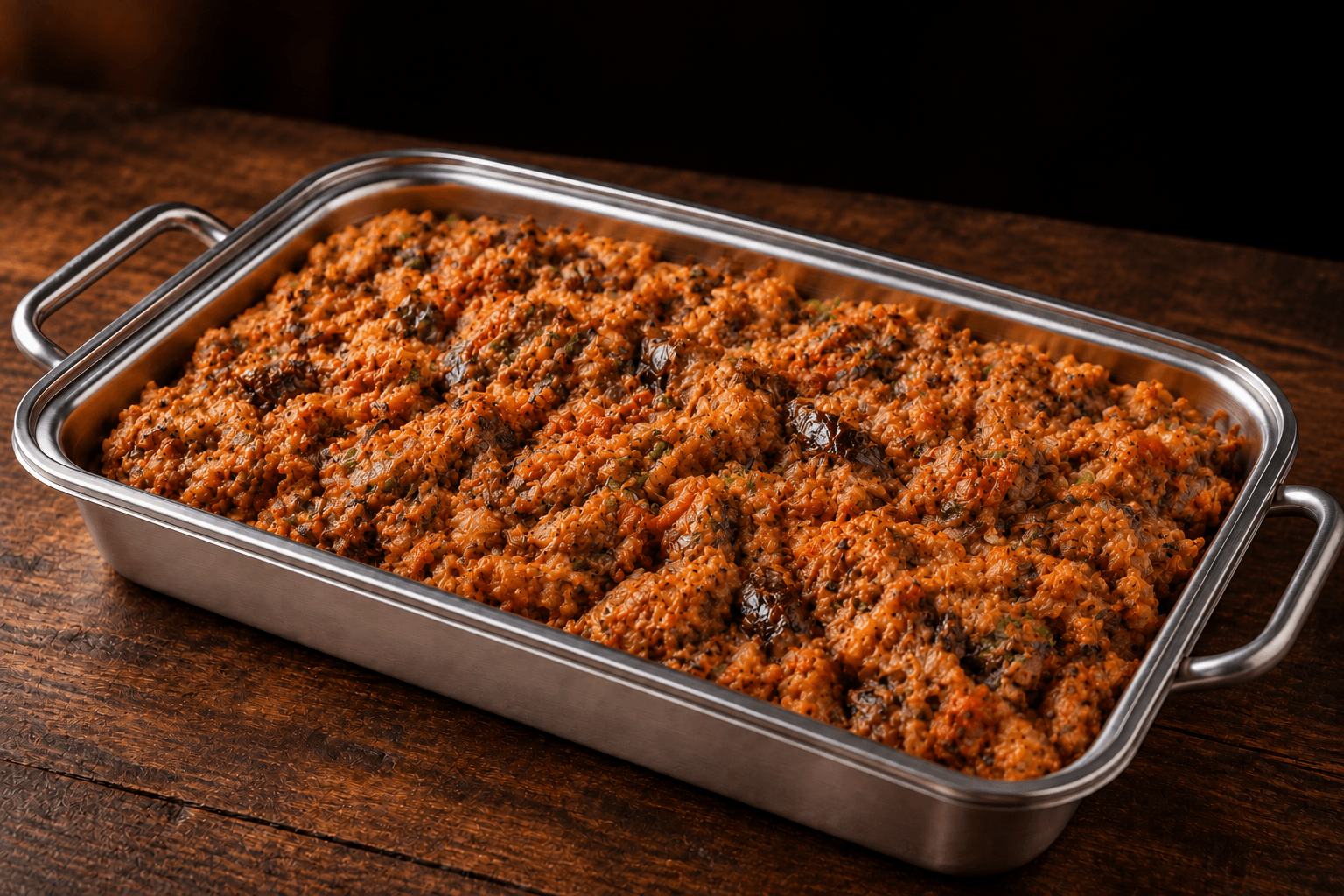 Baingan Bhurtha Tray, party tray catering selection at India Oven in El Dorado Hills