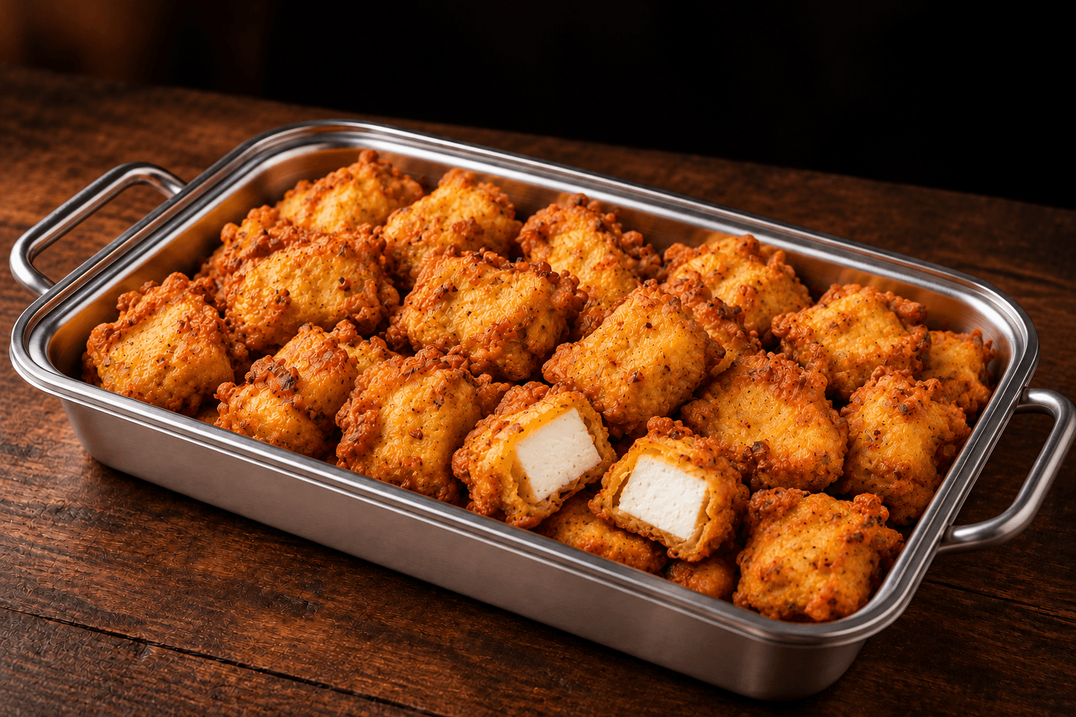Paneer Pakora Tray, party tray catering selection at India Oven in Grass Valley