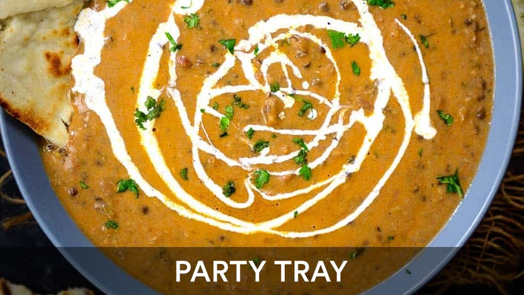 Dal Makani Tray, party tray catering selection at India Oven in Sacramento
